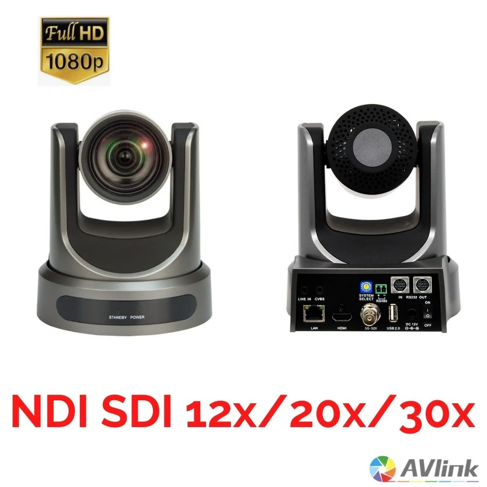 PTZ Optic SDI Output Ndi-Hx 20X 4K Video Conference Poe 30X Live Streaming PTZ Camera