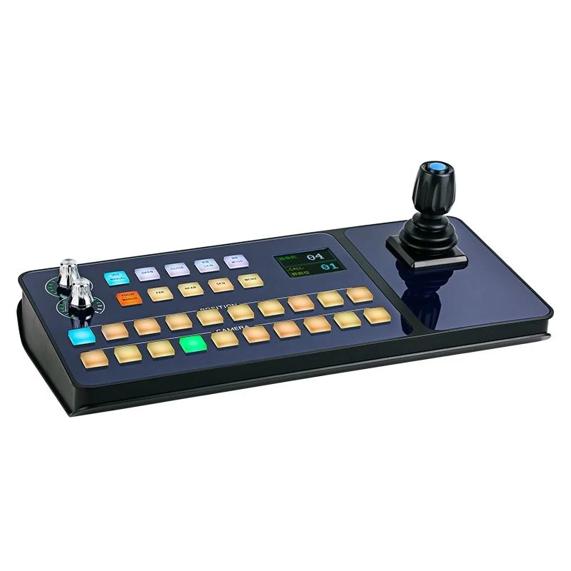 Cheap 4D PTZ Joystick Keyboard Controller with RS422 / RS232 / RS485 Controller for Ndi PTZ Vmix Camera