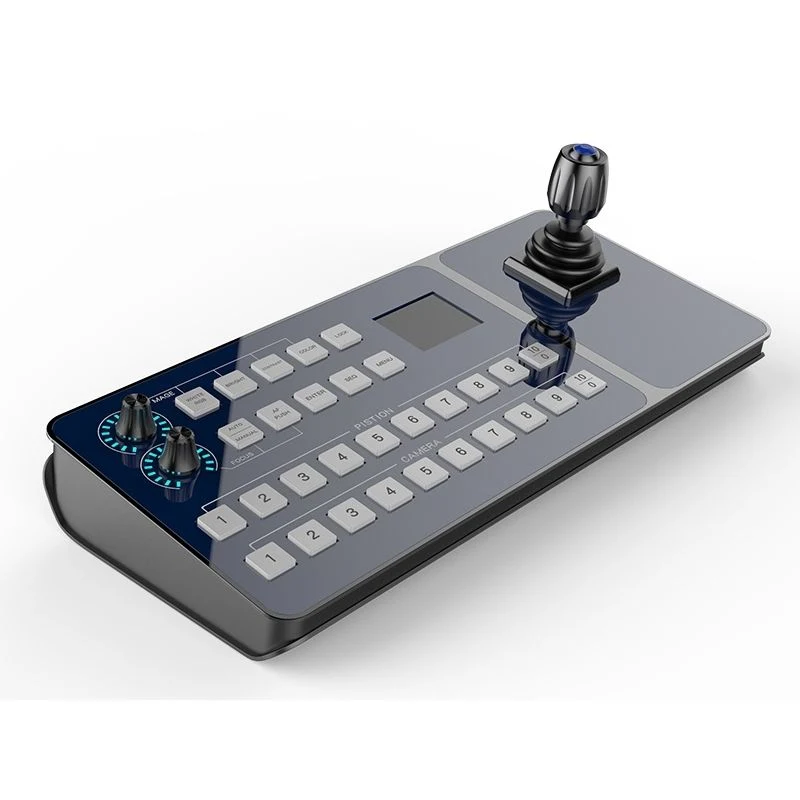 Cheap PTZ IP 4D Joystick Keyboard Controller with RS232 RS422 Control for Video Conference Camera